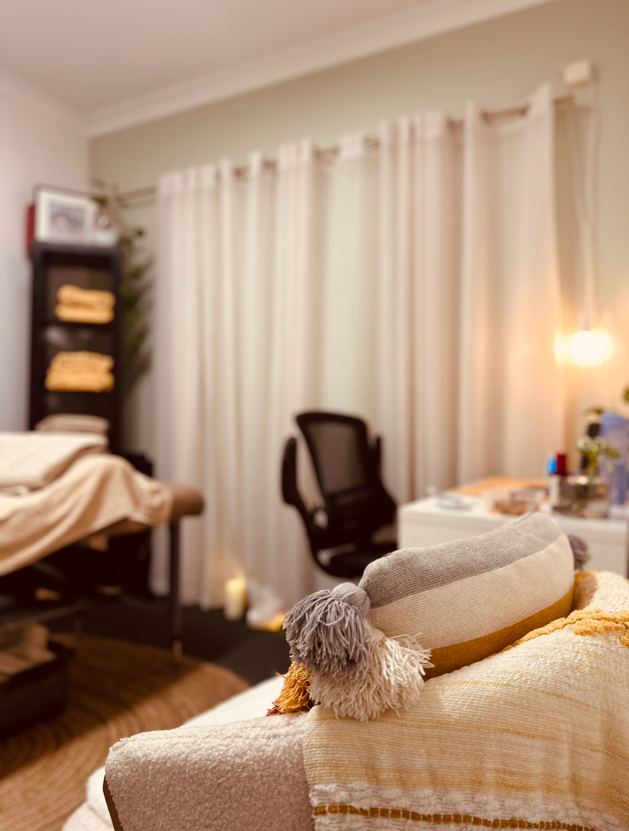 Solace Massage Therapy treatment room